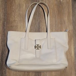 Tory Burch white shoulder bag